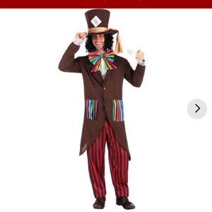Mens Mad Hatter costume worn once